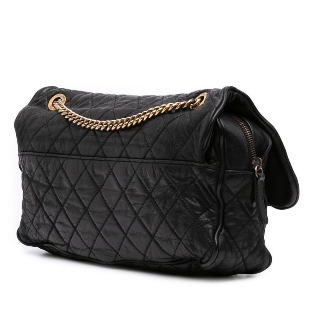 Pre Loved chanel Classic Flap Shoulder Bag Women Black - Picture 2 of 8